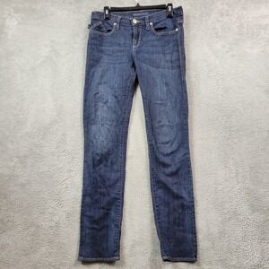 Rock And Republic Berlin Jeans Womens 8 M Blue Denim Style Skinny Straight